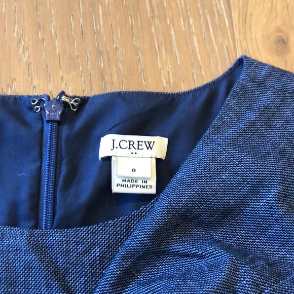 JCrew Chambray Sheath Dress - Picture 3 of 4